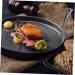 OFFSCH Steak Plate Fork Toaster Oven Pan Stainless Steel Frying Pan Metal Cooking Utensils Bowl Gripper Fajita Skillet Clip Stainless Frying Pan BBQ Clamps Cookware Holder BBQ Clips Black - Buy Online on GoSupps.com