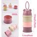 Bezavea 3-Layer Baby Milk Powder Dispenser & Formula Storage Container - 120ml Portable Green Travel Feeding Storage - Buy Online on GoSupps.com