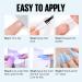 TOMICCA Mini UV/LED Nail Lamp for Gel Polish Drying - Nail Art Tool for Home and Salon Use - Buy Online on GoSupps.com