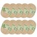 Loofah Sponge Dish Cloth Natural Loofah Dish Brush Cleaning Pad Scrubber for Kitchen 10PCS Natural Dish Scrubber
