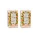 Bread the Sens soap piece - Hand & body soap with geranium - with olive oil - body care for women and men - Marseille soap - 97% natural ingredients - 2x150g