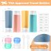 Opret 12 Pcs Travel Bottles Set for Toiletries 100ml Leak Proof Portable Travel Containers and Pots Refillable Squeezable for Shampoos and Conditioner BPA Free and TSA Approved 12pcs Vibrant - Buy Online on GoSupps.com