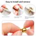 20Pcs Metal Pin Backs Locking Locking Pin Backs with Storage Case Pin Backs for Brooch Tie Hat Badge Insignia Gold - Buy Online on GoSupps.com