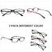 Eyekepper 3 Pack Women's Reading Glasses +0.50 - Stylish Patterns & Soft Case | International Shipping - Buy Online on GoSupps.com