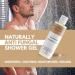 Almond Shower Gel (200ml) by Naturally Solved - Anti Fungal Body Wash for Jock Itch, Thrush, Acne & Athletes Foot - Buy Online on GoSupps.com