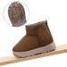 MK MATT KEELY Baby Winter Booties | Toddler Kids Snow Boots with Soft Rubber Sole - Brown | 7 UK Child - Buy Online on GoSupps.com