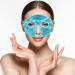 Cooling Eye Mask Gel Cold Eye Mask Reusable Hot Cold Therapy Gel Eye Mask Hot Cold Therapy Gel Eye Mask for Migraine Headache Dark Circles Dry/Swollen Eyes Sinus Pain (blue) - Buy Online on GoSupps.com