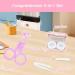 Eye Opener Pink Contact Lens Tweezers Kit - Easy Insertion/Removal Applicator with Case & Travel Tool - Buy Online on GoSupps.com