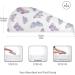 Butterflies Dry Hair Cap Set - 2 Piece Quick Drying Towel & Button Headband | Super Absorbent Soft & Comfortable for All Hair Types - Buy Online on GoSupps.com