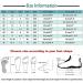 Lausiuoe Women's Arch Support Sandals for Plantar Fasciitis - Orthotic Flip Flops 8.5 W-Black - Buy Online on GoSupps.com