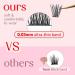 Lash Clusters 10-16mm C-Curl Natural Glam - 60 Clusters, Ultra Thin Band, Milk Peach - Individual Cluster Lashes for DIY Salon-Quality Volume - Buy Online on GoSupps.com