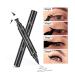 Winged Eyeliner Stamp Set - Dual Ended Waterproof Liquid Pen for Long Lasting Cat Eye Flick - Smudge Proof Vamp Style - 2 Sizes Included - Buy Online on GoSupps.com