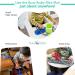 Busy Baby Mat | Mini Silicone Placemat with Toys Tethers | Dishwasher Safe & BPA Free | Includes Travel Sleeve | Pewter - Buy Online on GoSupps.com