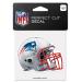 WinCraft NFL Unisex Adult Standard New England Patriots 4" x 4" Black