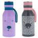 reduce Stainless Steel Hydro Pro Kids Water Bottle  14oz - Vacuum Insulated Leak Proof Water Bottle for Kids - Great for On the Go and Lunchboxes - Furry Friends Design  Purple Bear and Grey Sheep