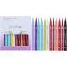 Colored Liquid Eyeliner Set - Rainbow Liquid Eyeliner Matte - Smudge Proof Waterproof Neon Eyeliner Pencil Set 12 Colors Pigmented Eye Liner for Face and Body Paint Pochy - Buy Online on GoSupps.com