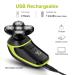 Telfun 5-in-1 Electric Razor for Bald Men with LED Display - Waterproof Grooming Kit for Men - Beard Trimmer, Nose Hair Clippers, Facial Cleaning Brush - Buy Online on GoSupps.com