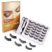 ONAFI False Eyelashes Mink Lashes Fake Natural Look Eyelashes Fluffy Long Wispy Eyelash 12 Pairs Pack-3 Styles