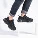 LARNMERN Men's Non Slip Work Shoes - Air Cushion Sneakers for Restaurant, Chef, Kitchen | Wide Width, Size 10, Black - Buy Online on GoSupps.com