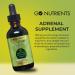 Adrenal Edge Liquid Drops - Energy & Cortisol Manager Supplement for Men & Women - Non-GMO, Gluten Free - 60ml - Buy Online on GoSupps.com