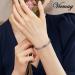 Vicmag Copper Magnetic Bracelet for Women| 99.99% Pure Solid Copper| 6X Ultra Strength Magnets| Adjustable Size| Gift Box Included (Roses) - Buy Online on GoSupps.com