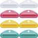 Quesuc 8 Pieces Toothpaste Tube Squeezer Dispenser Toothpaste Clips for Bathroom (Red Green Yellow White)