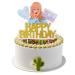 Happy Birthday Cake Topper Singer Taylor Birthday Decoration Taylor Party Decorations Gold Glitter Cake Decorations Taylor Cake Topper for Birthday Party Favors Supplies Taylor Cupcake Toppers