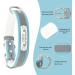 Senristar Personalized Reflective Dog Collar & Leash Set - Custom Engraved Name Tag for Small Medium & Large Dogs & Cats - Blue 2.0 cm Width Neck 28-36 cm - Buy Online on GoSupps.com