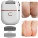 Shurzzesj Electric Callus Remover for feet | Rechargeable Electric Foot File Callus Remover Tools for Dead Skin Removal - Portable Electronic Pedicure Tools for Home Pedicure and Podiatry White - Buy Online on GoSupps.com