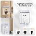 Sipiris Self-Adhesive Socket Cover - 86 Wall Switch Splash Protection Box (4 Pack) | Waterproof Socket Safety Cover for Home & International Use - Buy Online on GoSupps.com