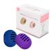 Fauxomor 2-Pack Silicone Make-up Sponge Holder | Breathable Travel Bag for All Sizes | Sustainable & Portable Cosmetic Tool - Blue & Purple - Buy Online on GoSupps.com