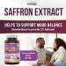 Herba Saffron Supplement 90 Capsules | Saffron Extract Standardized to 2% Safranal and 3% Crocin | 15mg Saffron from Pure Crocus Sativus | Helps to Support Mood Balance | NPN from Health Canada - Buy Online on GoSupps.com