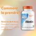 Doctor's Best Biotin 10000mcg 120 Softgels Vegan Lab Tested Gluten Free Soy Free Vegetarian - Buy Online on GoSupps.com