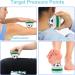 AHIER Cold Massage Roller Ball - Cold Therapy Relief for Deep Tissue Massage and Pain Relief - Great Tool for Back/Neck Pain, Muscles Recovery, and Inflammation (White) - Buy Online on GoSupps.com