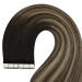 Youngsee Tape In Extensions - Real Hair Balayage 60cm #1B/4/26 & #1B/4/27 Cancer-Friendly Remy Hair Extensions 20pcs 50g - Buy Online on GoSupps.com