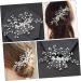 FRCOLOR 1pc Hair Comb Wedding Hair Accessories for Pearl Hair Accessories Hair Clip Wedding Headwear Jewelry Crystal Side Comb Bride Headpieces for Wedding Rhinestones Miss Diamond Alloy - Buy Online on GoSupps.com