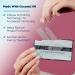 LIVFRESH Coconut Teeth Whitening Strips - 28 White Strips for Sensitive Teeth - Professional Whitener with Coconut Oil - No Slip - Soothes Gums - Includes Shade Guide - Buy Online on GoSupps.com