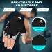 Westwood Fox Gym Gloves - Non-Slip Shock Absorbing Breathable Fingerless Fitness Training Gloves for Men - Ideal for Weight Lifting - Buy Online on GoSupps.com