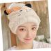 Ciieeo 10 Pcs Cat Dry Hair Cap Microfiber Hair Towel for Curly Hair Microfiber Washcloth Fast Drying Towel Hair Bands for Womens Hair Hair-drying Hat Bangs Princess Hat Coral Fleece As Shownx5pcs 33X27CMx5pcs - Buy Online on GoSupps.com