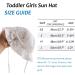 XIAOHAWANG Baby Girl Sun Hat | Embroidered Flowers Toddler Bucket Hat | Summer Cap for Infant Girls 6-12 Months - White - Buy Online on GoSupps.com