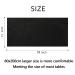 50PCS 31x79 Black Disposable Massage Table Sheets Set - Soft Non Woven Fabric Spa Bed Cover - Breathable Design - Buy Online on GoSupps.com