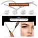 ONLYOILY Waterproof Eyebrow Pencil with 4 Fork Tips - Long-Lasting Natural Makeup in Brown for Perfect Eyebrows - International Shipping Available - Buy Online on GoSupps.com