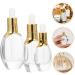 3 Sets Glass Dropper Bottle with Lid Oil Dropper Bottle Pipette Bottle 1 oz Container with Lid Dropper Bottle 1 oz Glass Bottle with Dropper Bottle Travel Body Oil - Buy Online on GoSupps.com