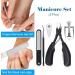 Toe Nail Clipper - Stainless Steel Toenails Trimmer | 5-Piece Painless Toenail Treatmentt Tools | Comfortable Toenail Clippers for Ingrown Toenail Care General Nail Care Preventing Infectionn - Buy Online on GoSupps.com