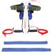 HTTMT Tree/Pole Climbing Spike Set Safety Belt Strap | Adjustable Stainless Steel | ET-OUTDOOR002-RAW Foot Set Blue - Buy Online on GoSupps.com