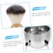Men's Travel Brush Border Set - Barber Skin Care Kit with Shaving Brushes Bowl & Accessories | International Shipping - Buy Online on GoSupps.com