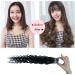 6D2 Curly Hair Extensions For Salon 6D 2nd Generation Wave Curly Human Hair Extensions Can Be Stretched Five Bunches In A Row (Color : 20 Row Size : 70cm/28inch) 70cm/28inch 20 Row - Buy Online on GoSupps.com