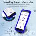Omnipod 5 Silicone Protective Cover | Shockproof PDM Case with AirTag - Youshares (Blue) - Buy Online on GoSupps.com