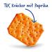 TUC Paprika Snack Crackers 24 x 100g | Salty & Delicious Paprika-Flavored Biscuits | Finely Salted Crispy Treats - International Shipping Available - Buy Online on GoSupps.com