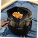 Toddmomy 2 Pcs Square Baking Basket Air Fryer Mesh Basket Wire Mesh Fry Basket Chip Frying Metal Baskets Fried Food Basket Air Fry Basket Snack Basket Electric Storage Basket Carbon Steel 38X22.8CMx2pcs Blackx2pcs - Buy Online on GoSupps.com